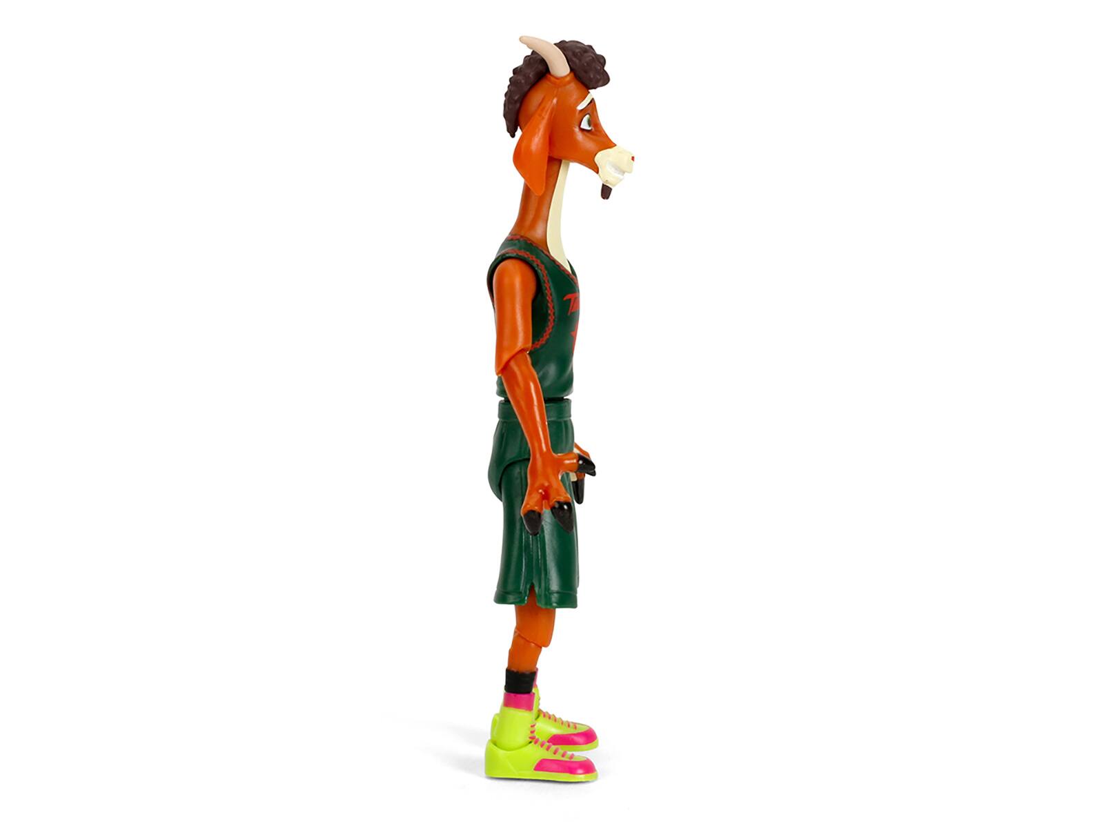 Back. Jada - Will Harris 5" Moveable Figure with Basketball (Uniform Version) "Goat" (2026) Movie Model by Jada - Multicolor.
