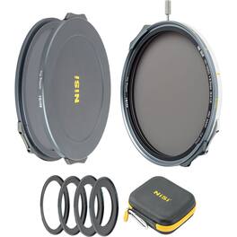 NiSi - JetMag Pro 82MAG Variable ND Magnetic Flex Filter Kit with 4x Adapter Rings