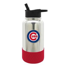 Great American Products - Chicago Cubs 32oz. Team Color Chrome Hydration Bottle - Multicolor
