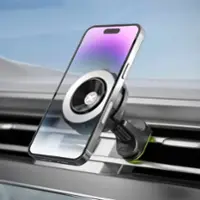 Bracketron - MagAlign MAX Vent Mount - Black - Front_Zoom