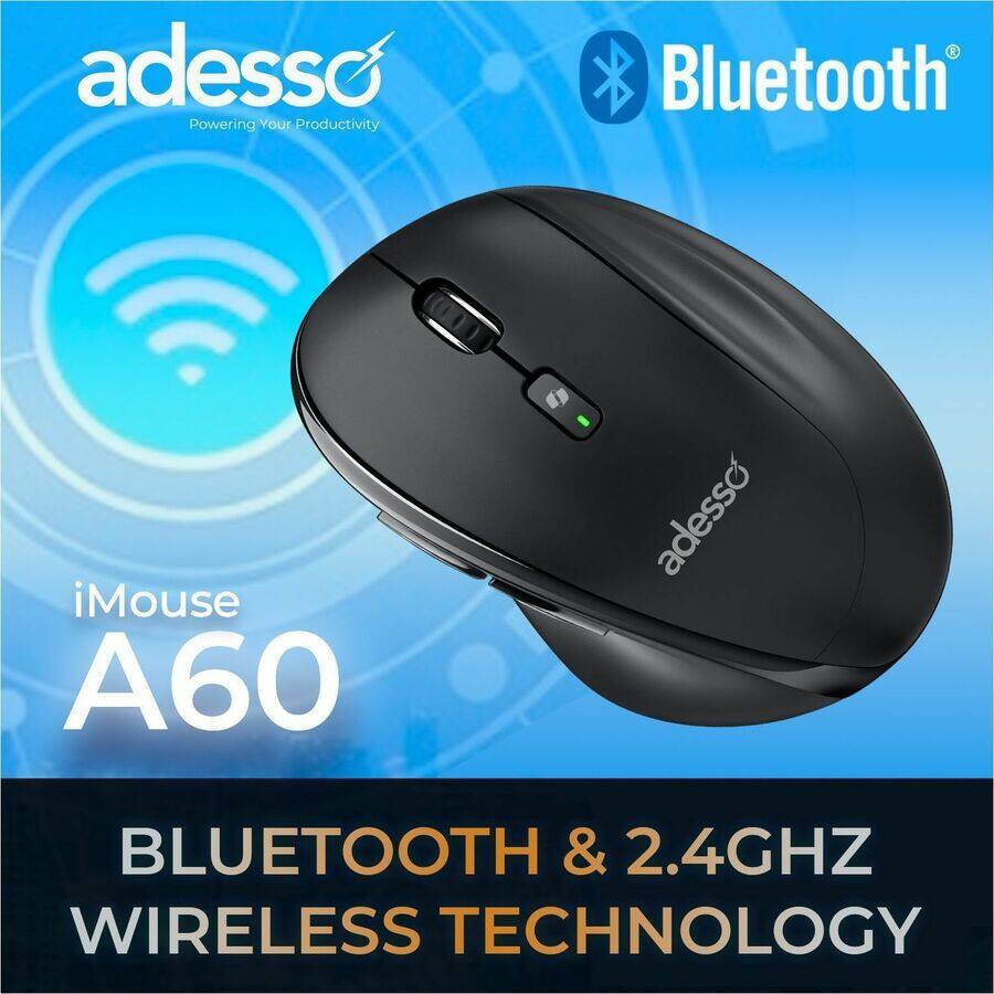 adesso  
Powering Your Productivity  

iMouse A60  

Bluetooth® & 2.4GHz Wireless Technology