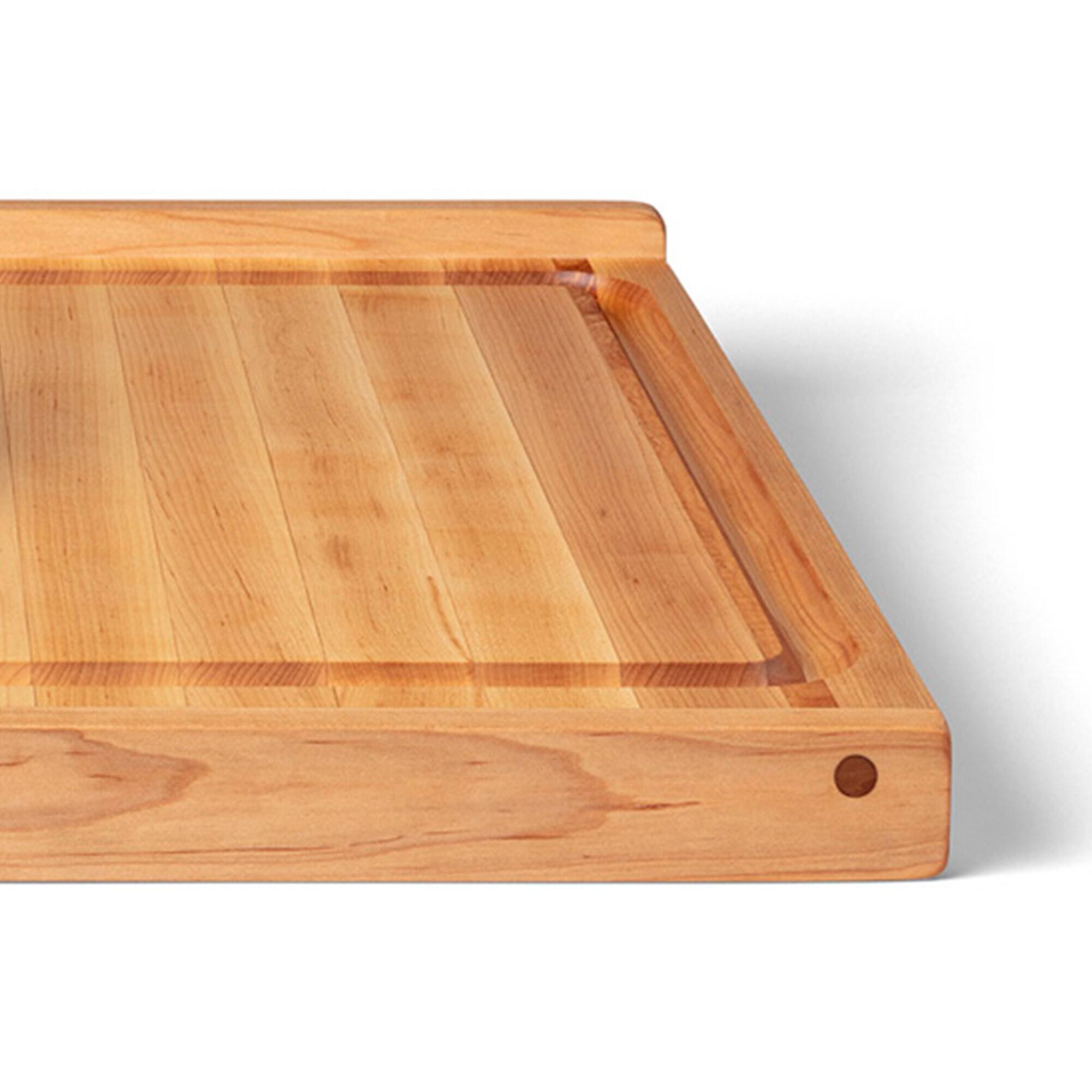Alt View 8. John Boos - John Boos Countertop Reversible Wood Cutting Board with Juice Groove, Maple - Maple.