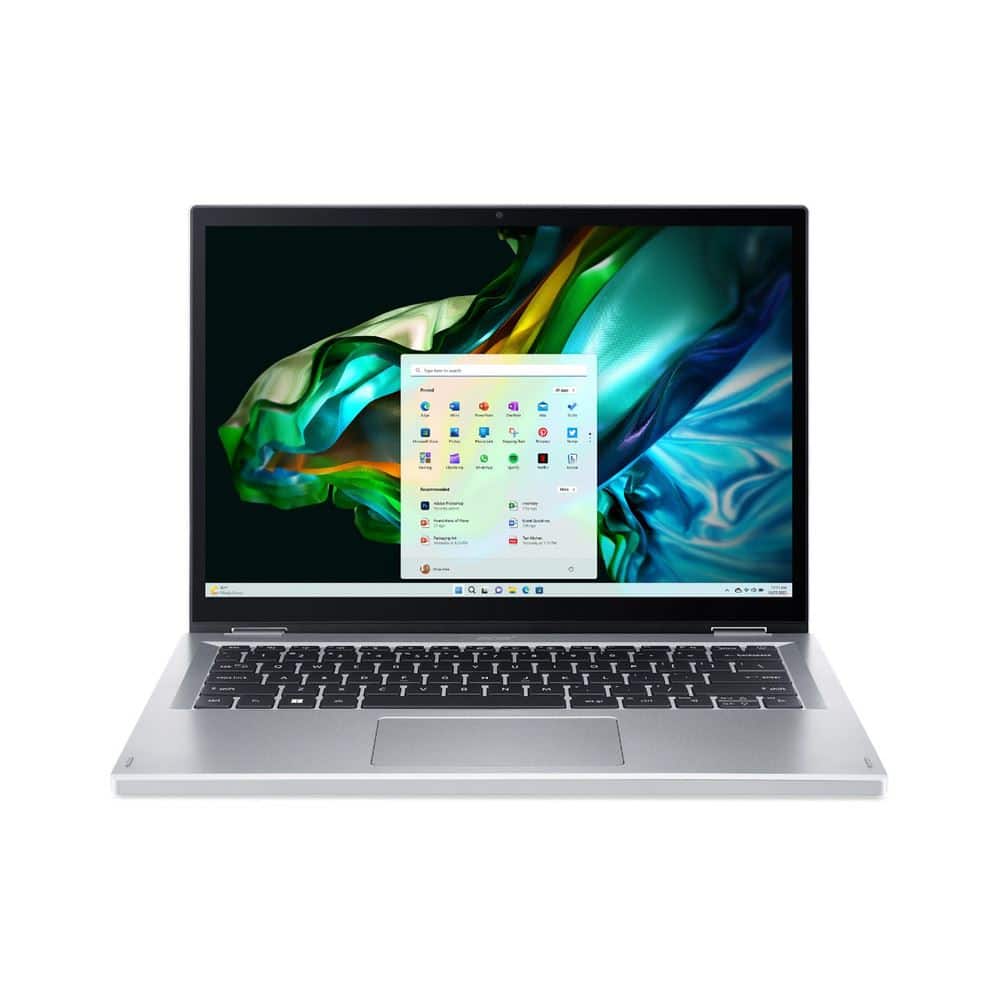 Acer - Refurbished Excellent - Refurbished Aspire 3 - 14" Touchscreen Laptop Intel Core i3-N305 1.8GHz 8GB RAM 256GB SSD Windows 11 Home - Pure Silver