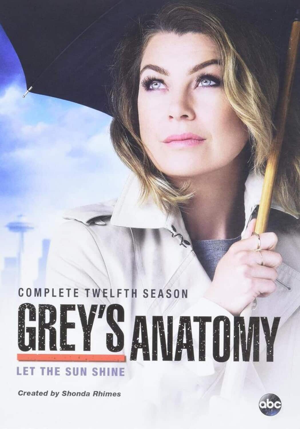 Front. Grey's Anatomy: Complete Twelfth Season   - DVD.
