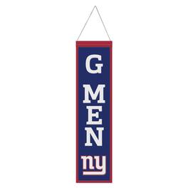 WinCraft - New York Giants 8" x 32" Slogan Wool Banner - Multicolor