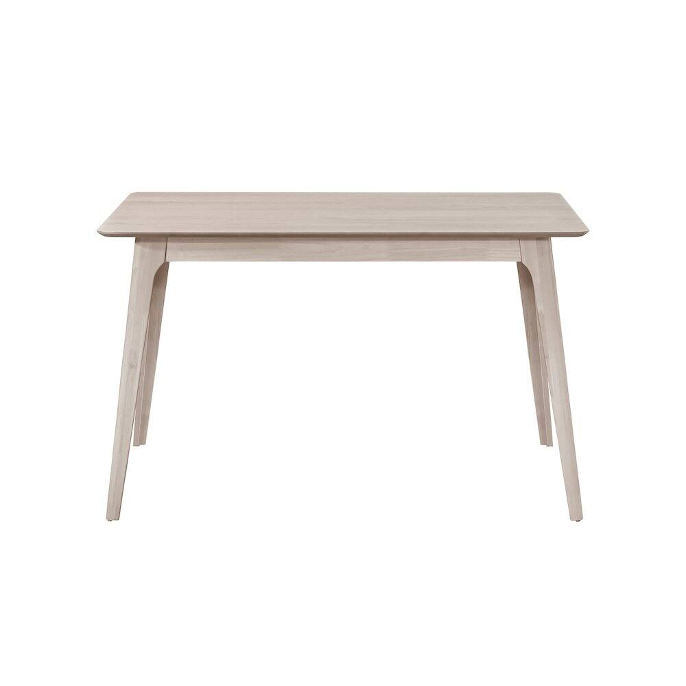 Alt View 1. New Classic Furniture - Oscar Wood Counter Height Table in White Ash - White Ash.