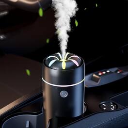 RTMB - Car Humidifier Diffuser, Smart Cool Mist, USB Powered, Black