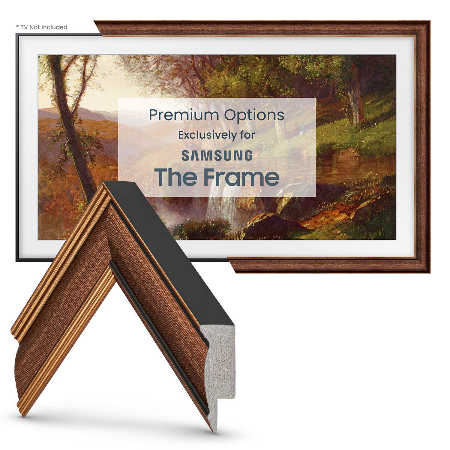 Premium Options Exclusively for Samsung The Frame