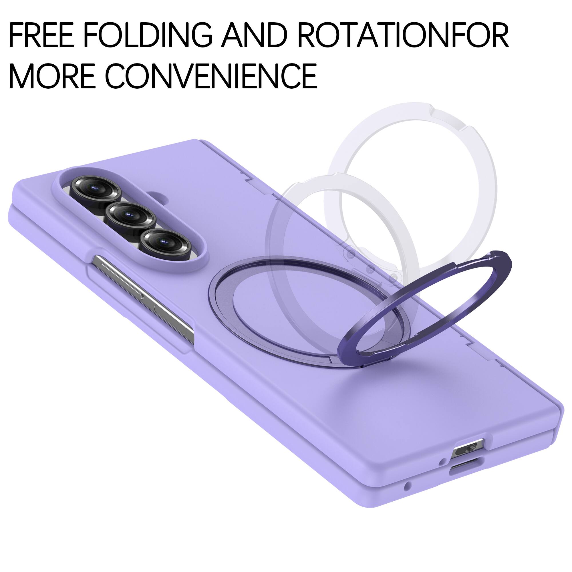 FREE FOLDING AND ROTATION FOR MORE CONVENIENCE