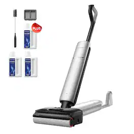 Dreame - AeroProKit cordless vacuum and mop, hot self-cleaning/drying, 0 hair tangles, 60 min runtime, 1 more free cleaner