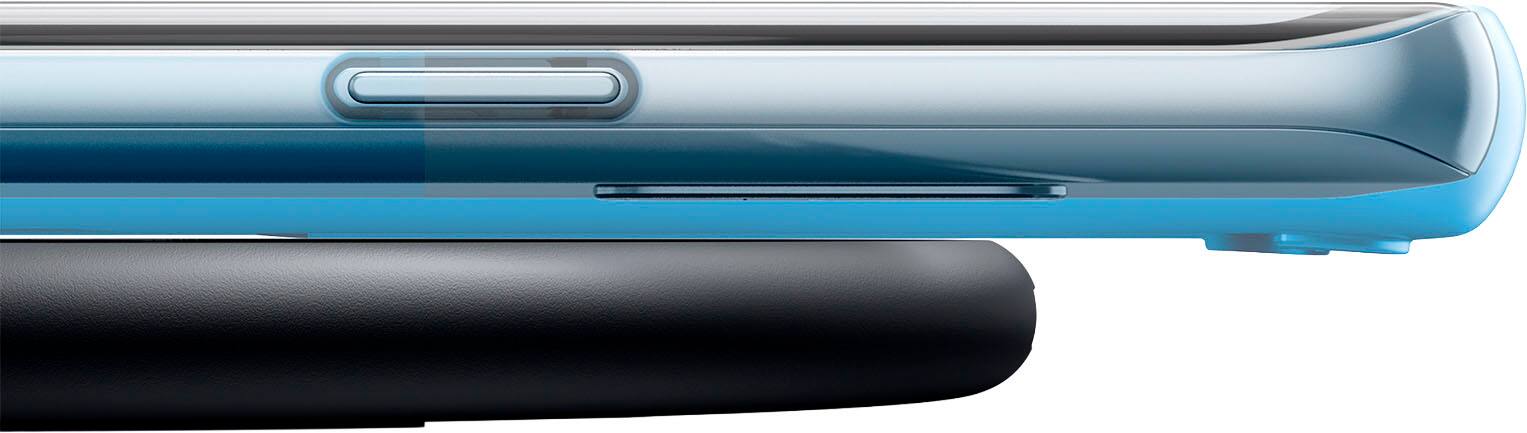 Alt View 4. Anker - 318 7.5W Wireless Charging Pad with Adapter for Qi Devices - Black+Gray.