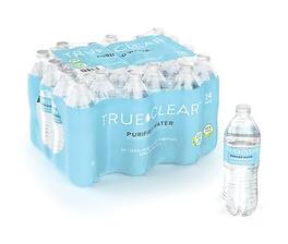 True Clear - Purified Water, 16.9. oz., 24 Bottles/Carton