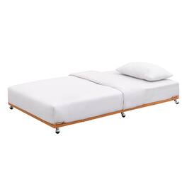 Kings Brand Furniture - Moley Metal Trundle - Honey Ginger