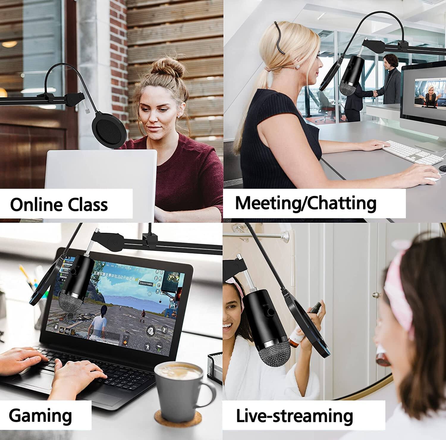 - Online Class
- Meeting/Chatting
- Gaming
- Live-streaming