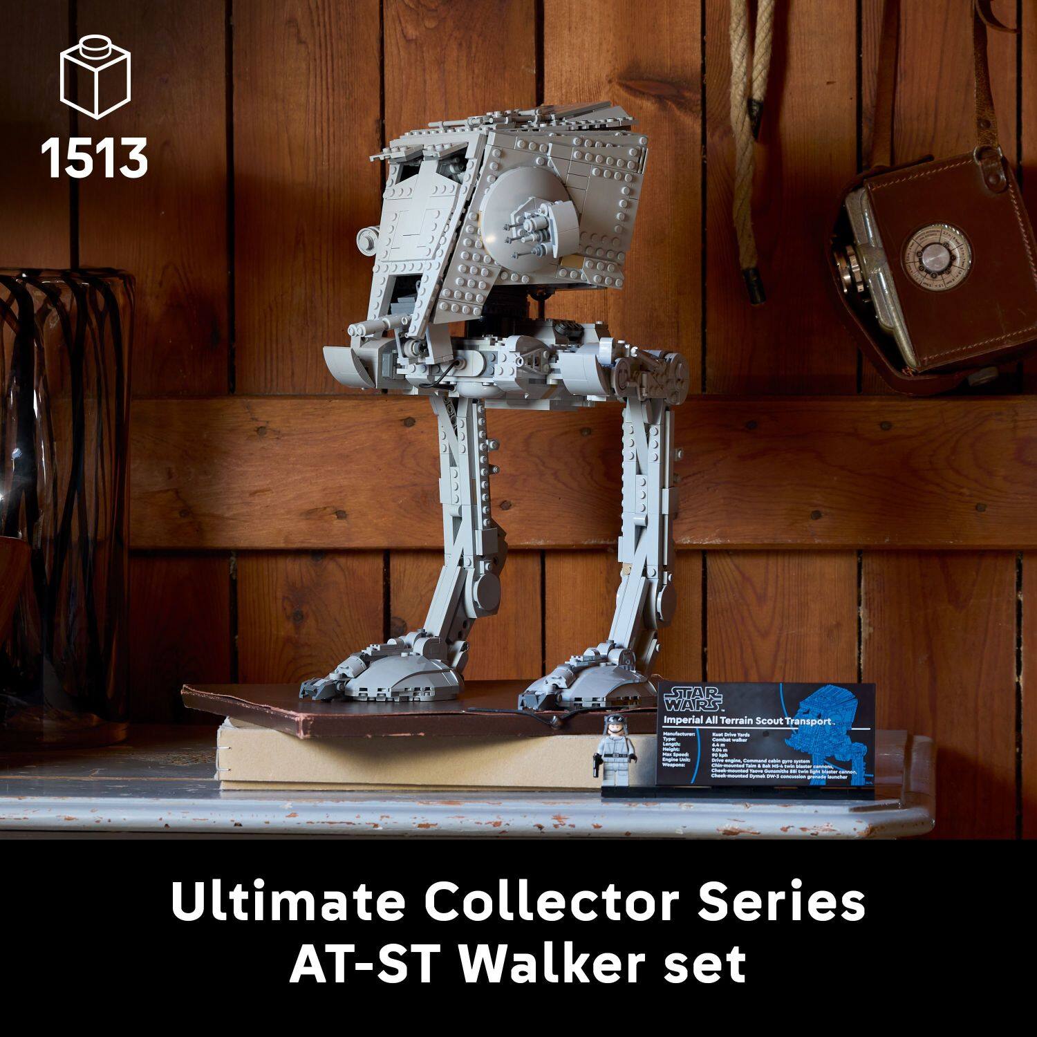 1513 Ultimate Collector Series AT-ST Walker set - STAR WARS Imperial All Terrain Scout Transport