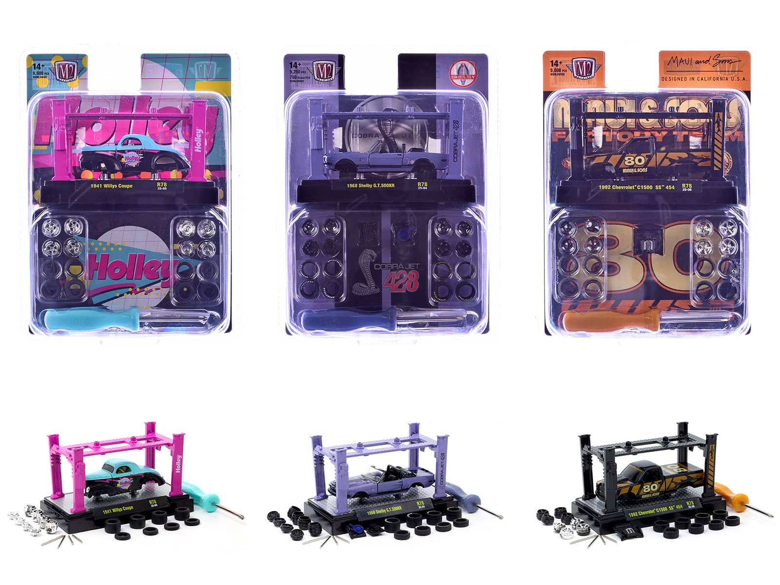 Model Kit 3 piece Car Set Release 78 Limited Edition to 9600 pieces Worldwide 1/64 Diecast Model Cars by M2 Machines price history on PriceWatchPro