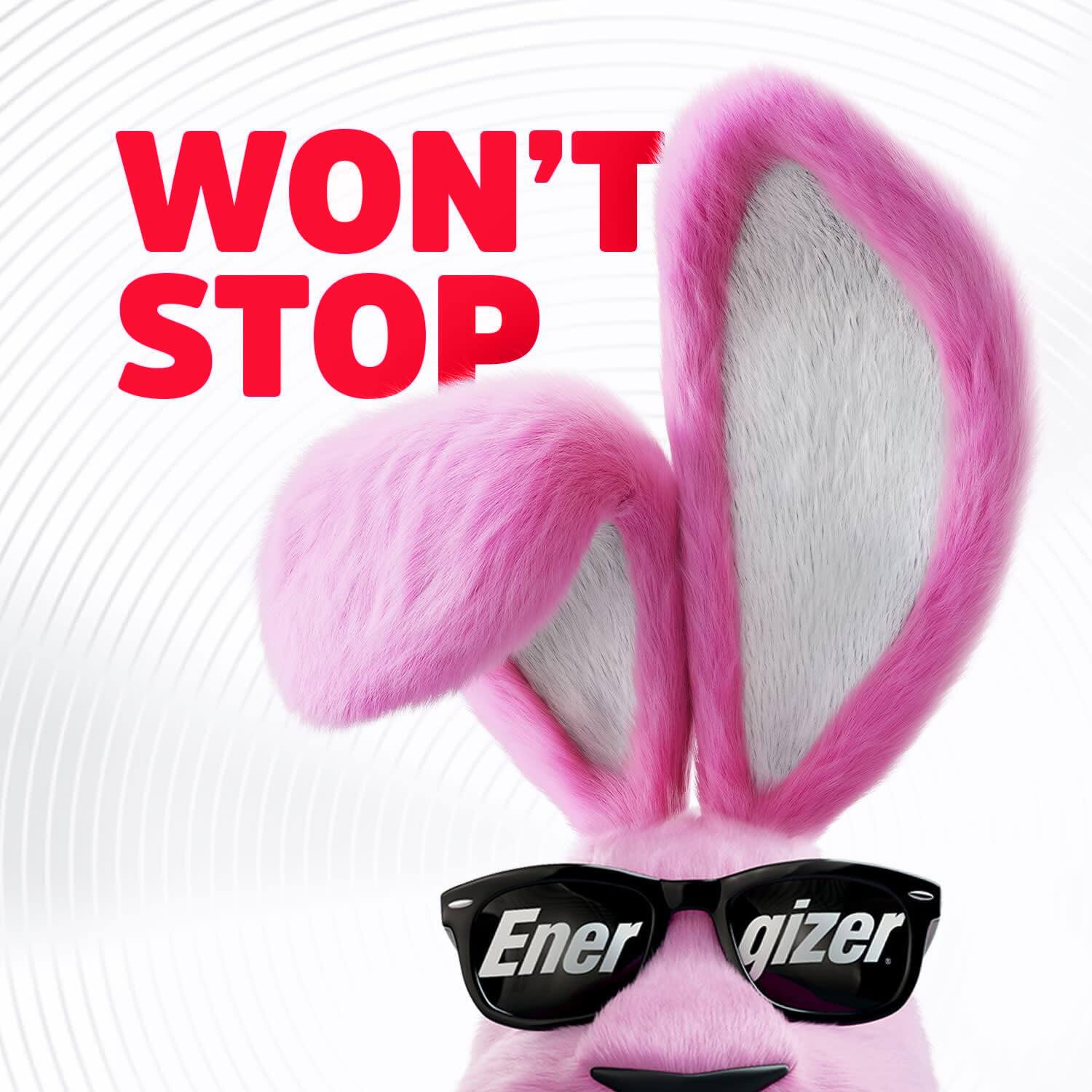 WON'T STOP  
Energizer