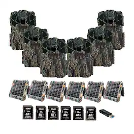 Browning Trail Cameras - Browning Trail Camera Spec Ops Elite HP5 Ultra (6-Pack) Bundle with Accessories