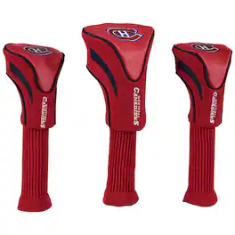 Team Golf - Montreal Canadiens 3-Pack Contour Golf Club Head Covers - Multicolor