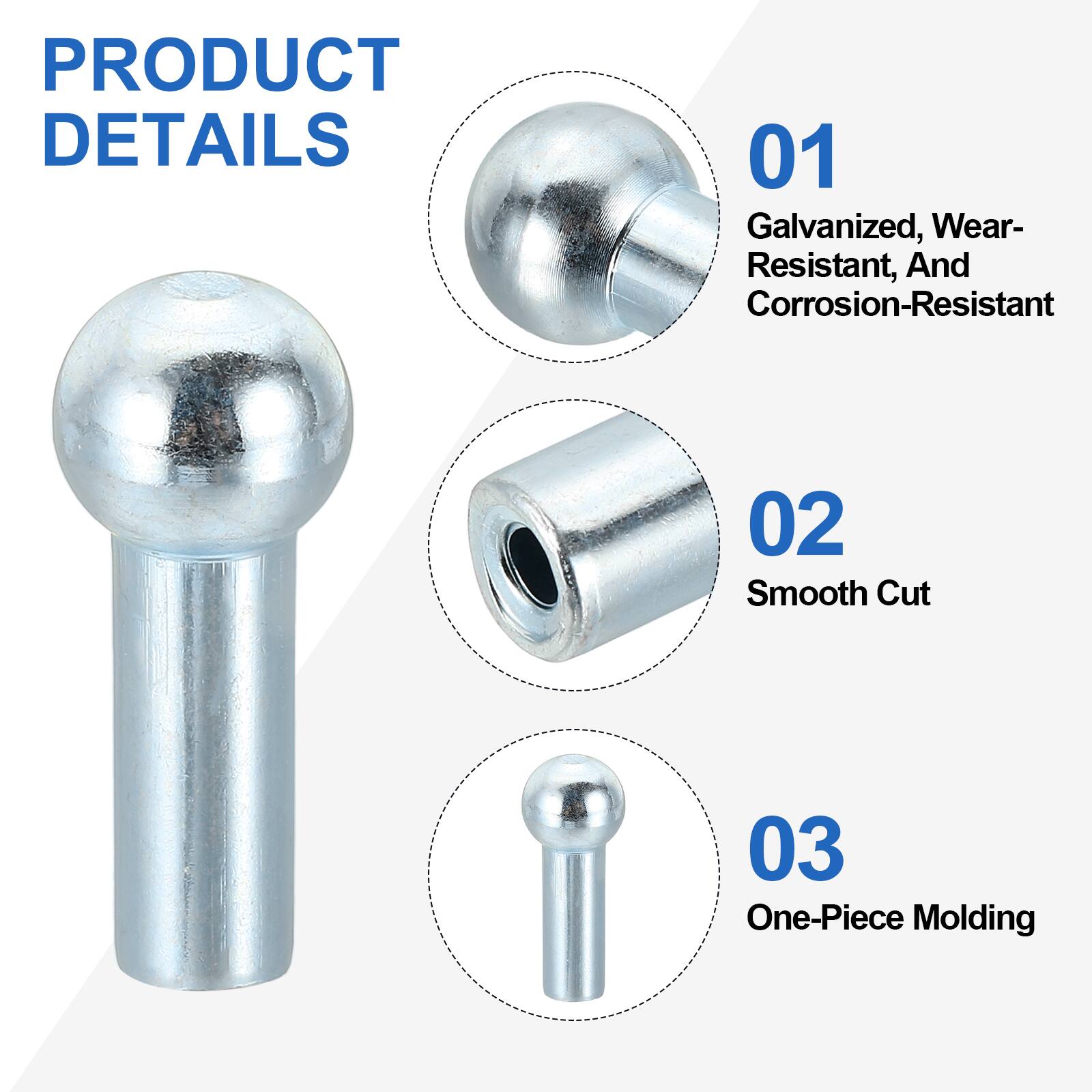 PRODUCT DETAILS

01 Galvanized, Wear-Resistant, And Corrosion-Resistant

02 Smooth Cut

03 One-Piece Molding