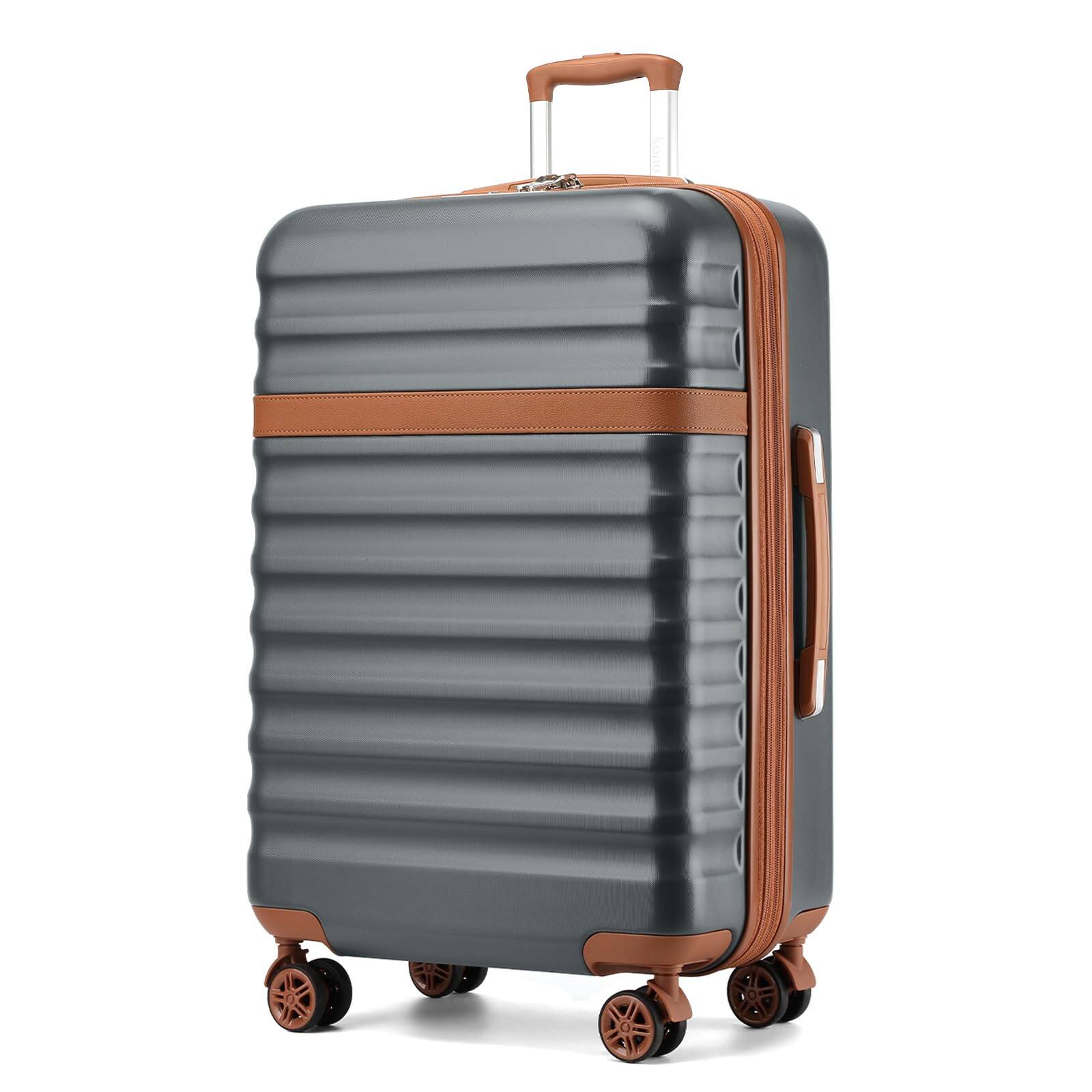 Grey/Brown-Carry-On 20-Inch