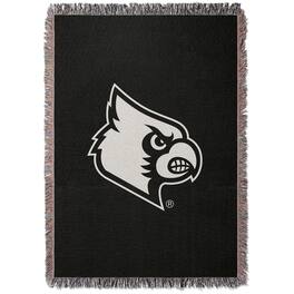 Chad & Jake - Louisville Cardinals Woven Blanket - Black