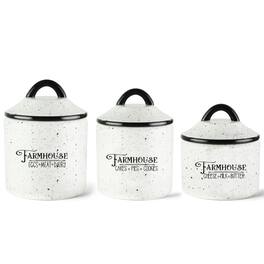 American Atelier - Farm House 3 Piece Canister Set