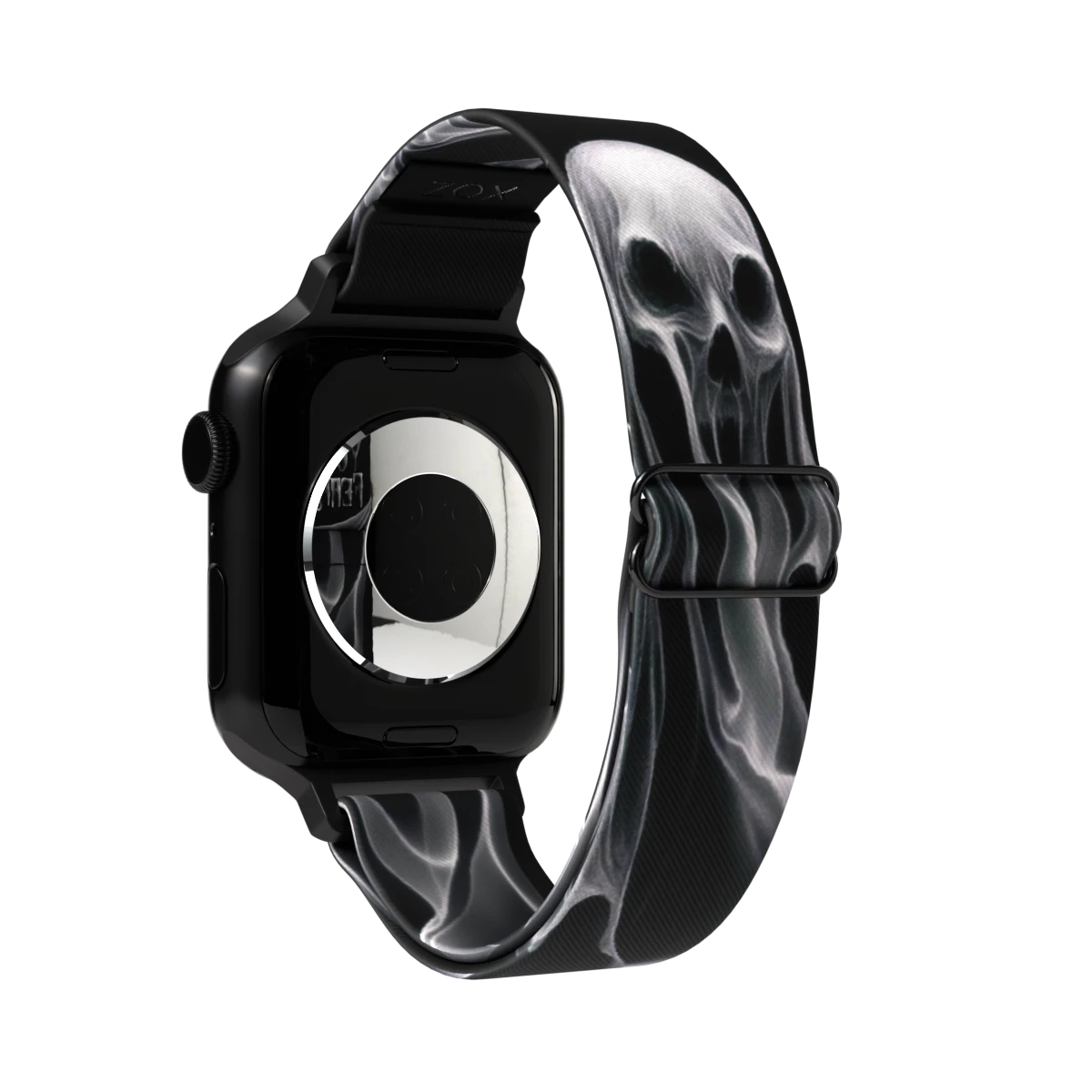 Front. ZOX - Face Your Fears NFC Smartwatch Band, 22mm - Black.