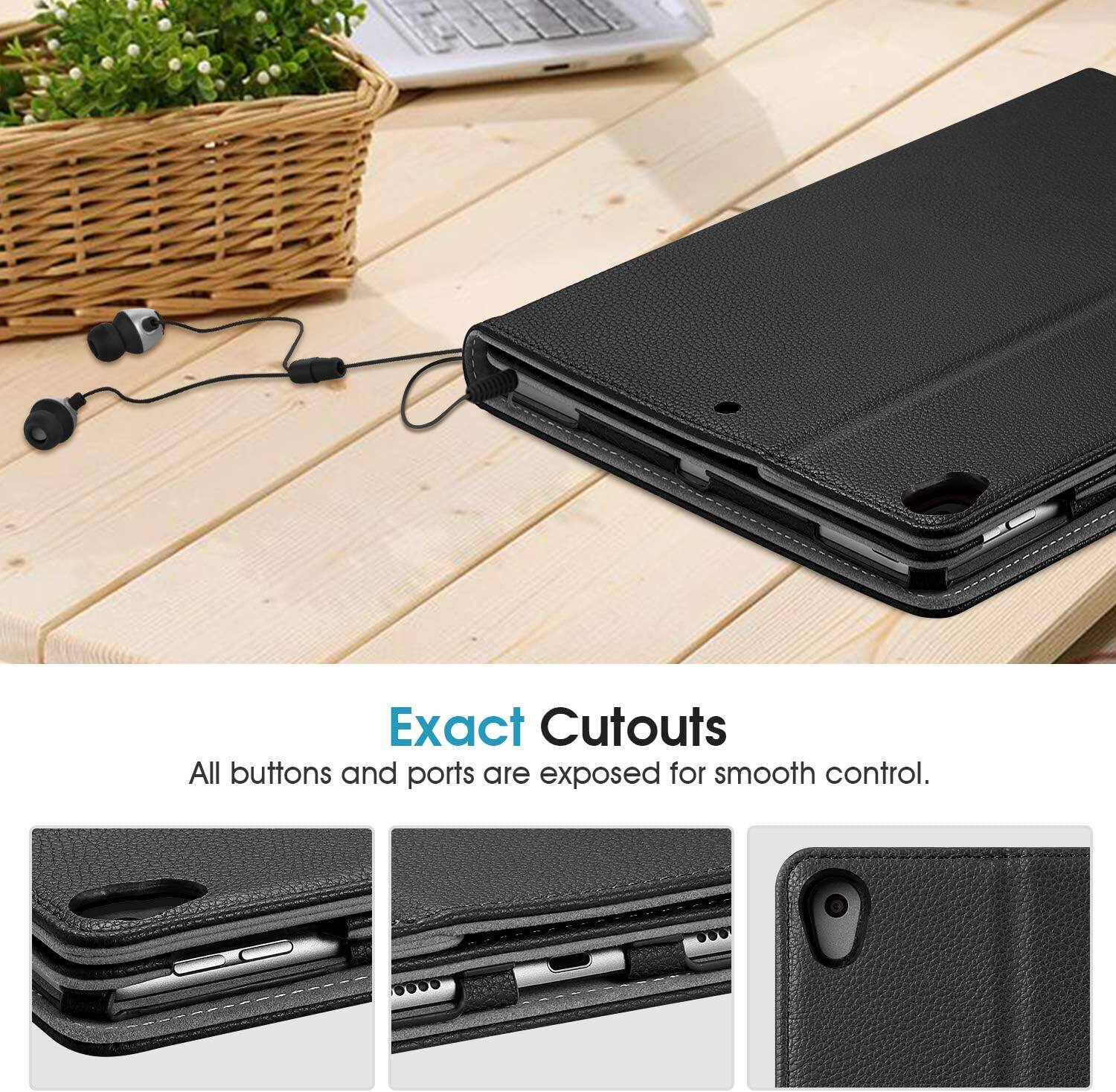 Exact Cutouts  
All buttons and ports are exposed for smooth control.