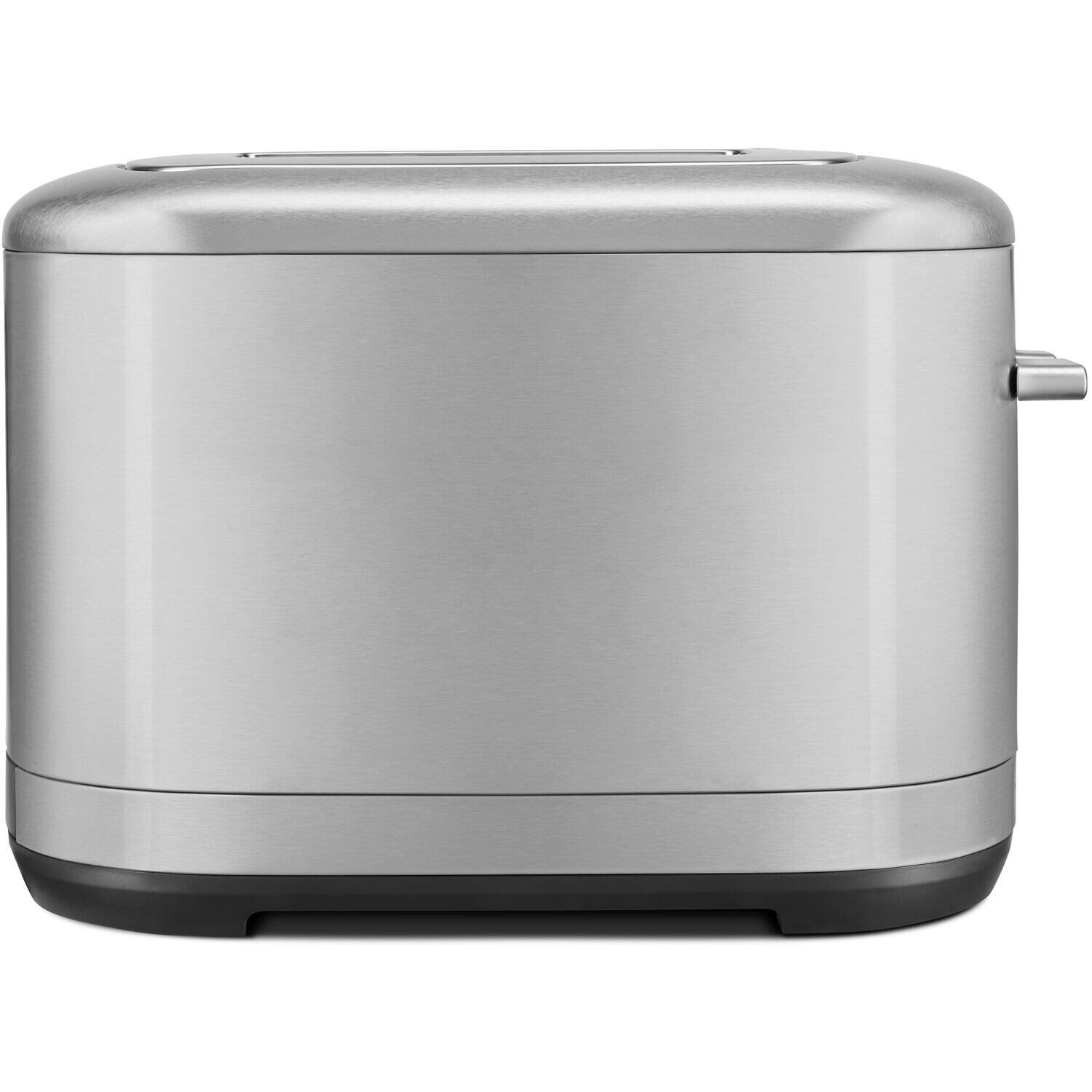 Alt View 3. KitchenAid - 2 Slice Programmable Toaster, 120V, Brushed Stainless Steel - Brushed Stainless Steel.