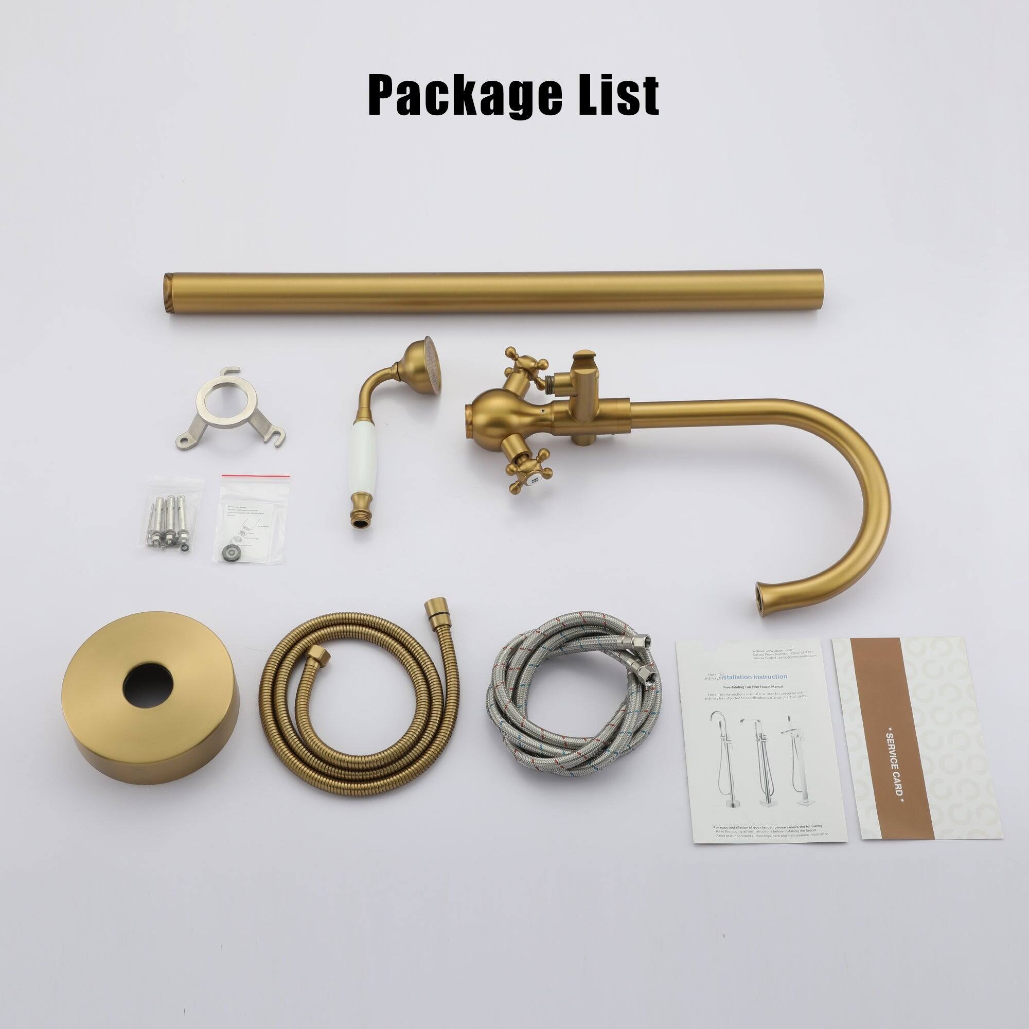Package List A I - - | e .O. SERVICE CARD