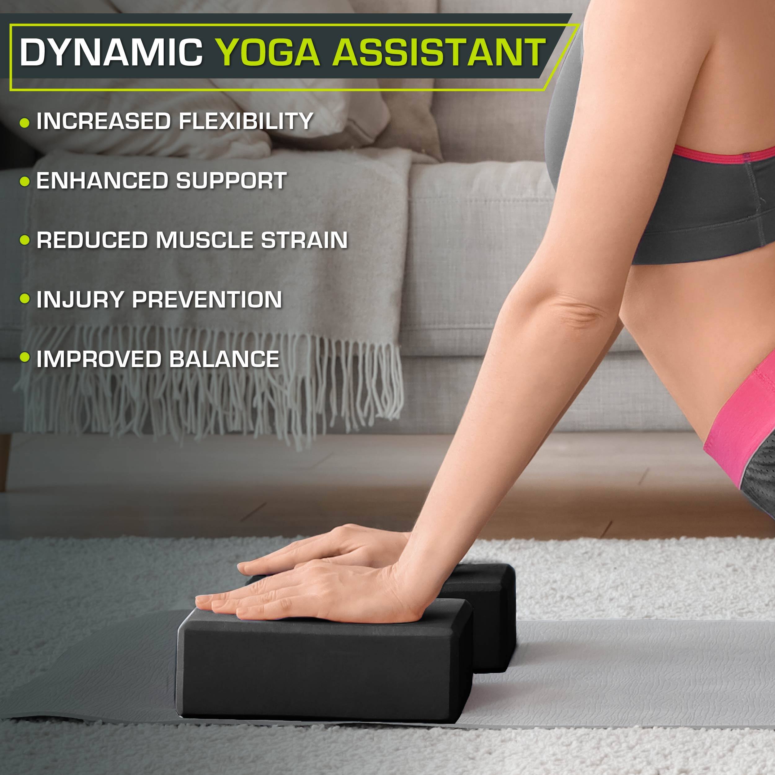 DYNAMIC YOGA ASSISTANT

- INCREASED FLEXIBILITY
- ENHANCED SUPPORT
- REDUCED MUSCLE STRAIN
- INJURY PREVENTION
- IMPROVED BALANCE