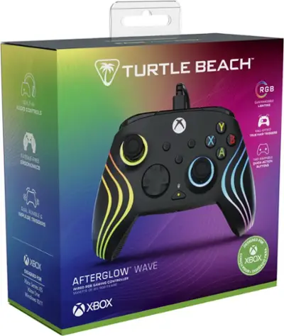 【在庫処分】TURTLE BEACH コントローラー Afterglow Wav Amazon.com: Turtle Beach Afterglow Wave Wired RGB Gaming