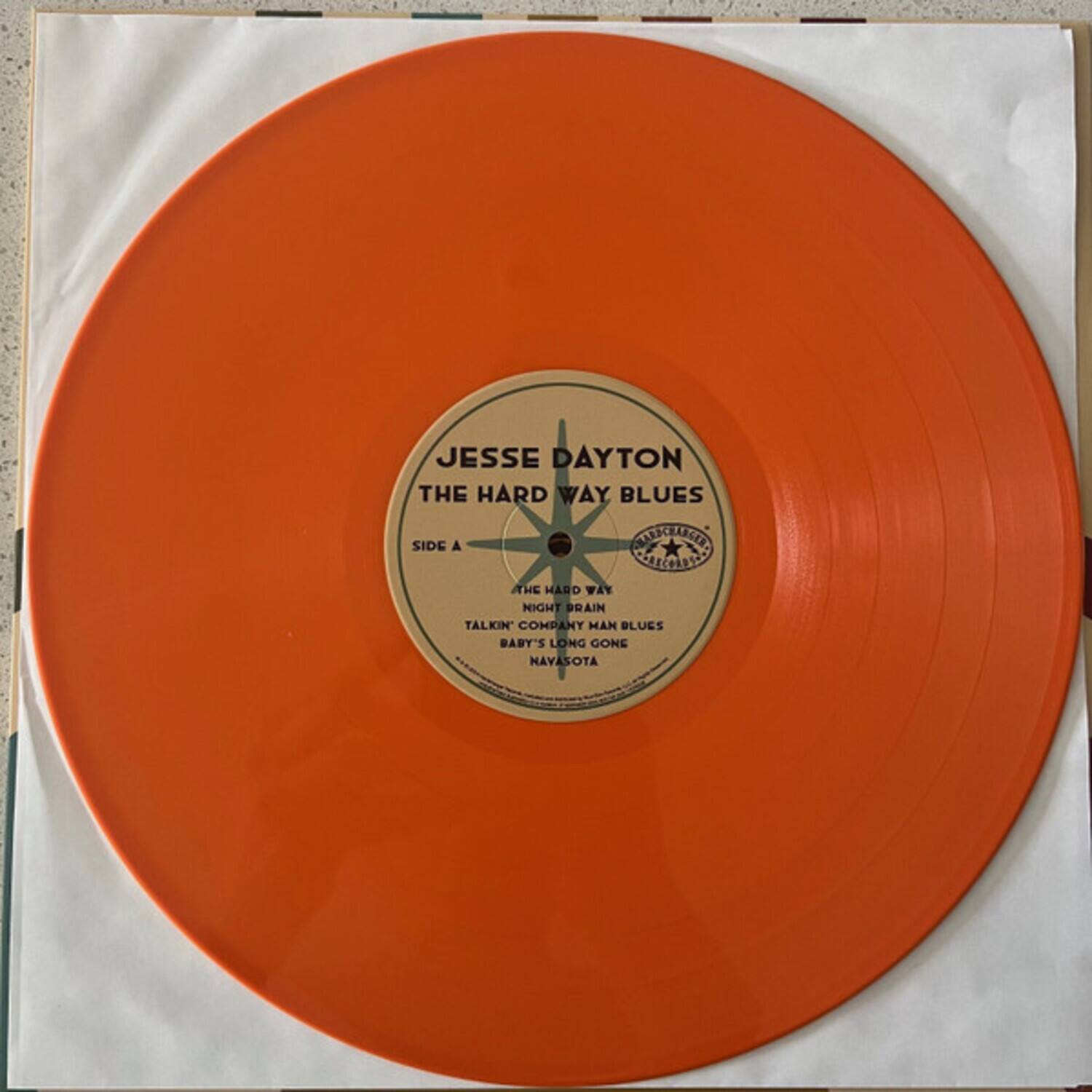 Jesse Dayton  
The Hard Way Blues  
Side A  
The Hard Way  
Night Pain  
Talkin' Company Man Blues  
Baby's Long Gone  
Navasota