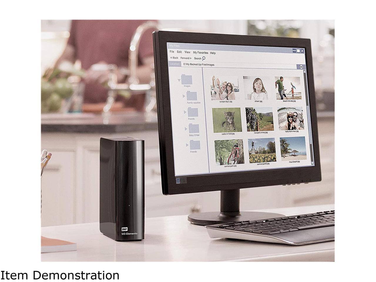 Western Digital WD Elements 16TB USB 3.0 Desktop External Hard