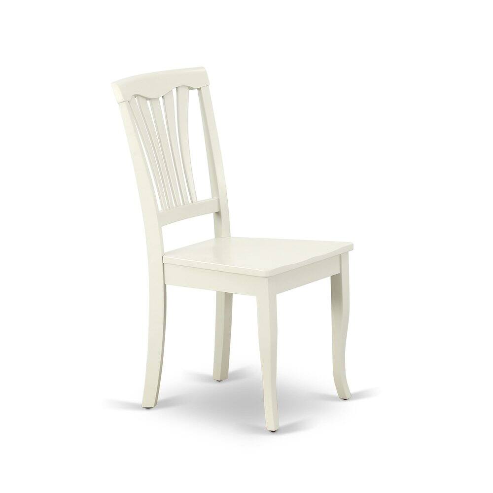 Left. East West Furniture - East West Furniture 3 Piece Dining Table Set Includes 1 Round Pedestal Dining Table and 2 Linen White Dinning Room - Multi-Color.