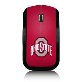 Keyscaper - Ohio State Buckeyes Solid Design Wireless Mouse - Wireless - Multicolor
