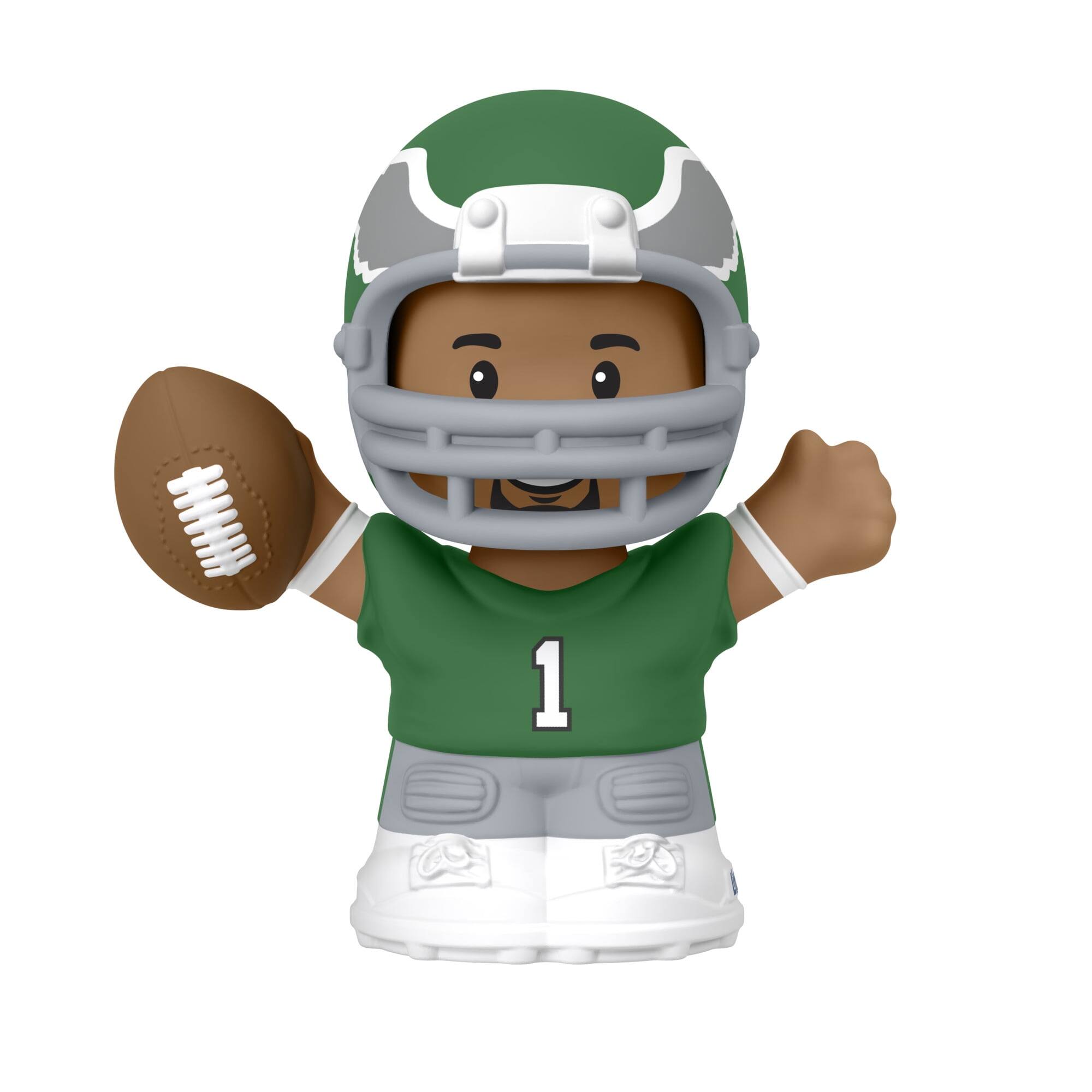 Alt View 1. Fisher Price - Fisher-Price Little People Philadelphia Eagles Fanatics Collector - NFL Series 2 - Green.