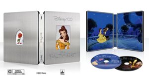 Beauty and the Beast [SteelBook] [4K Ultra HD Blu-ray/Blu-ray] - Front_Zoom