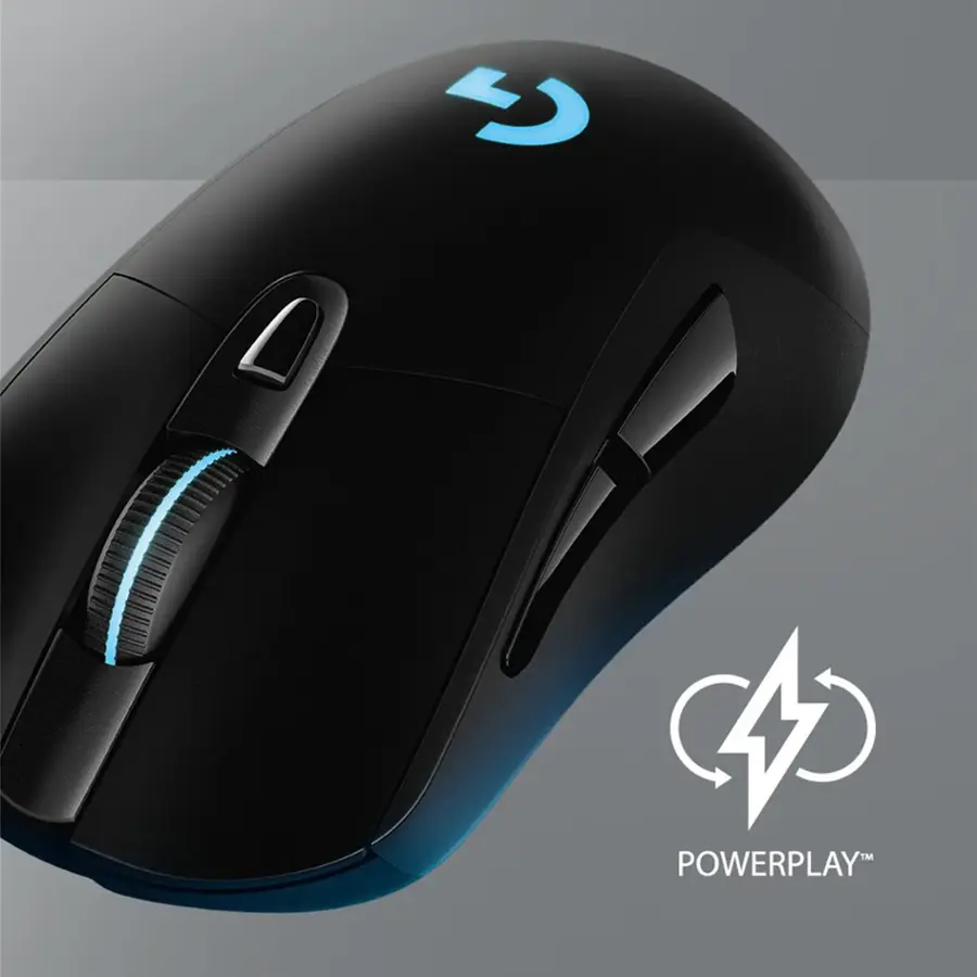 Logitech G703 LIGHTSPEED Wireless Optical Gaming Mouse Wireless Black ...