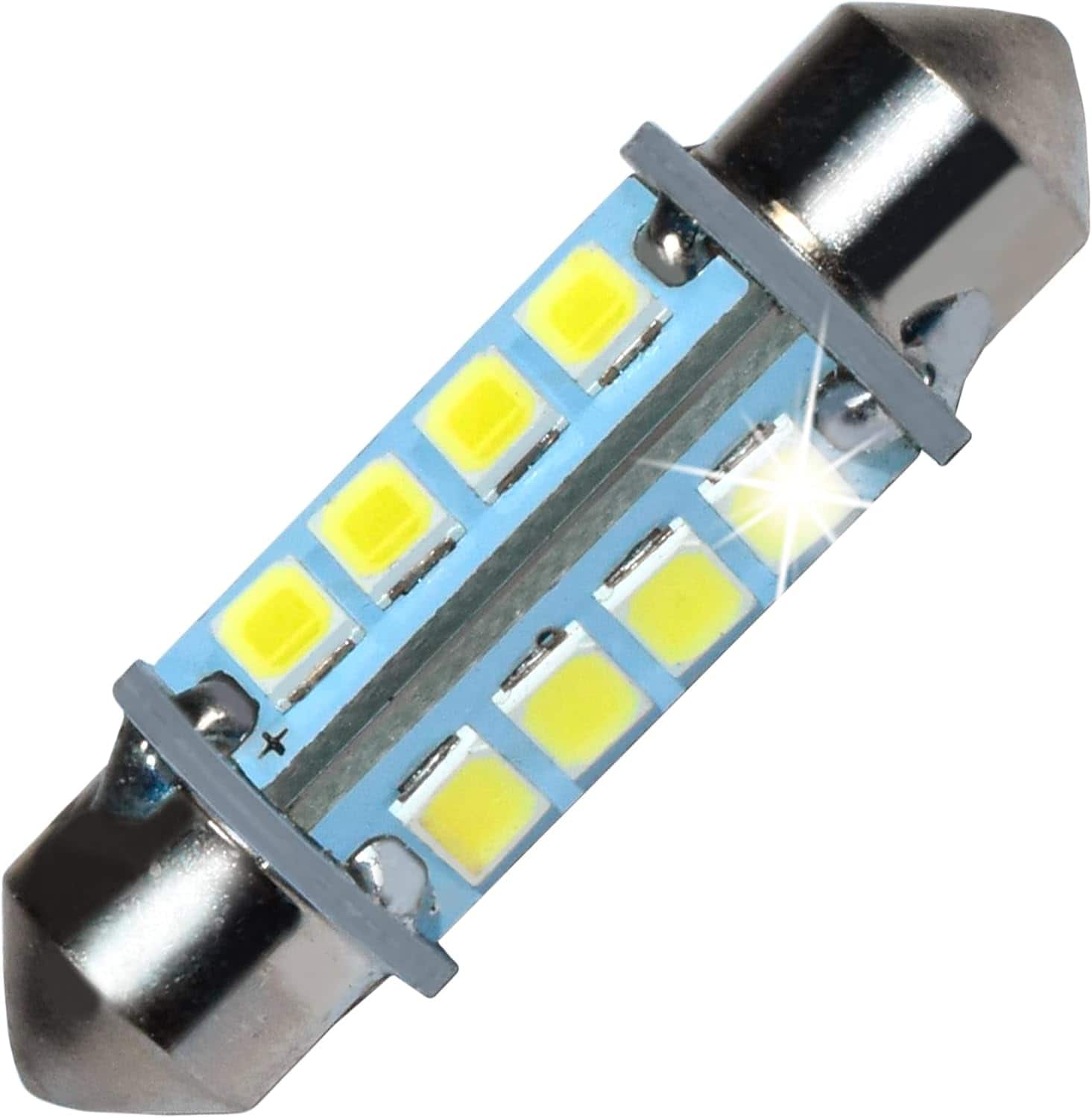 HQRP - 12V DC 41mm Festoon LED Bulb 16-LED for Norcold 632545 fits 1200/1210/2117 N61X-N84X N1095