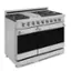 Left. Thor Kitchen - Gordon Ramsay Series by Thor Kitchen 6.8 Cu. Ft Freestanding Gas Range - Stainless Steel.