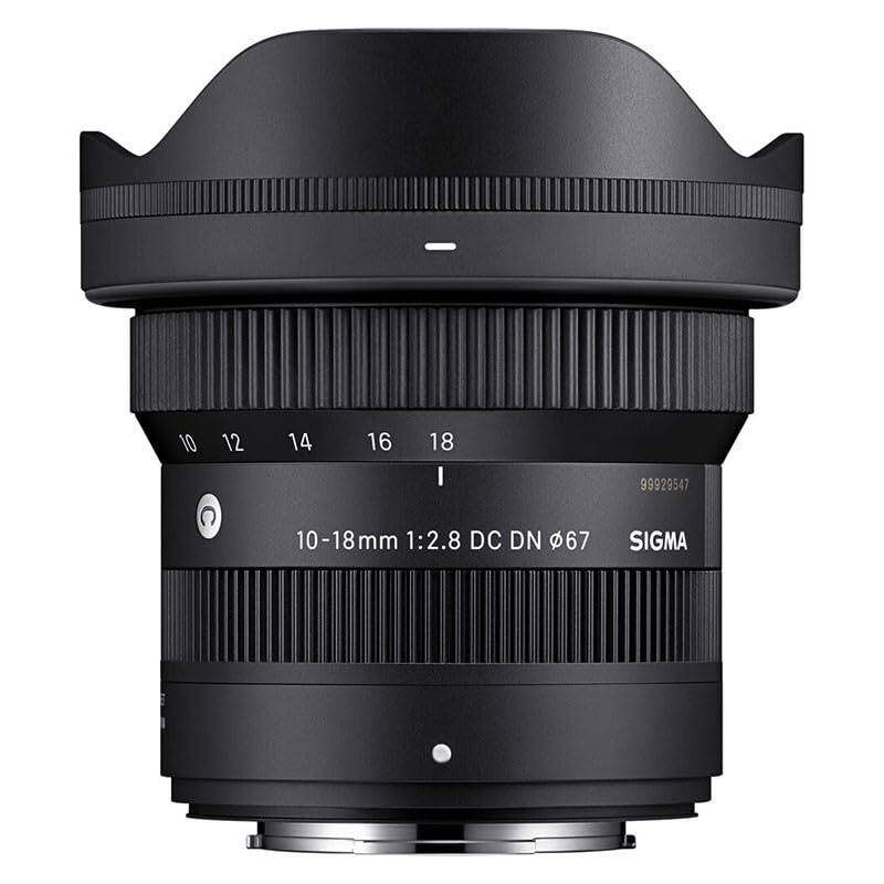 Sigma 10 18mm F2.8 DC DN Contemporary Canon RF Black 207972-SIGMA