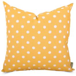 Majestic Home - Pillow 20x20 Ikat Dot Citrus - Yellow