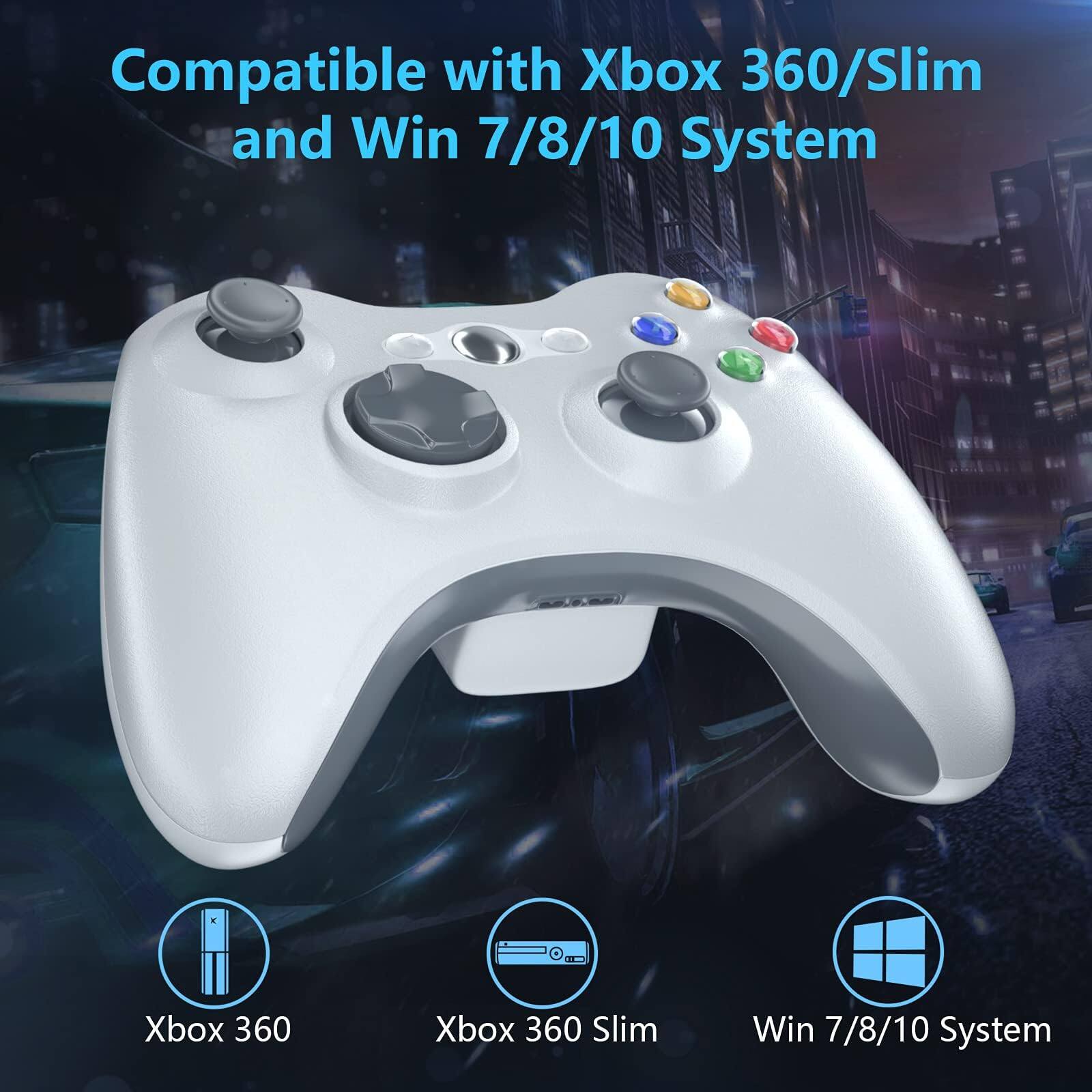 Compatible with Xbox 360/Slim and Win 7/8/10 System

Xbox 360  
Xbox 360 Slim  
Win 7/8/10 System