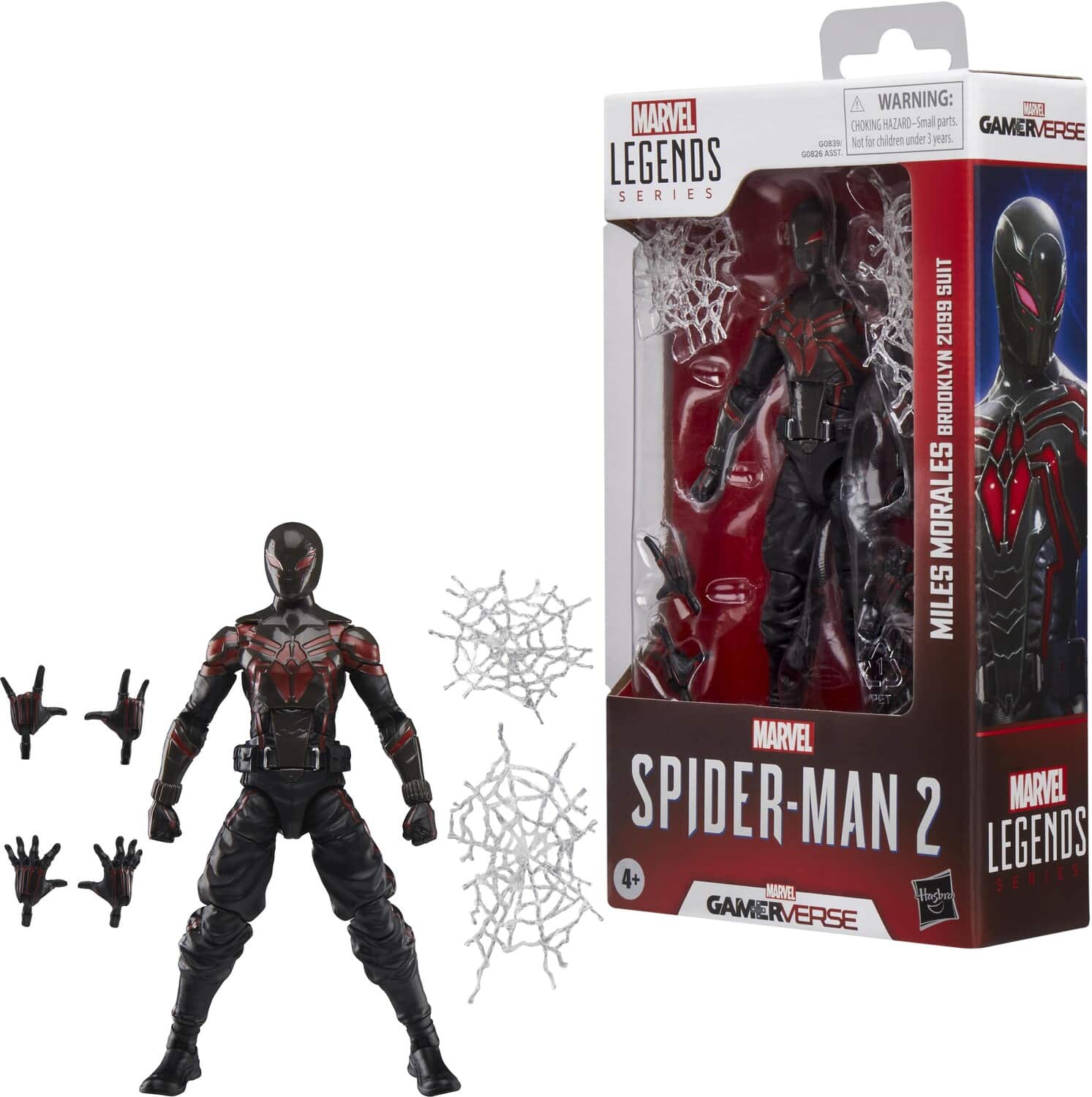 Hasbro - Collectibles - Spider-Man 2 - Marvel Legends Gamerverse - Miles Morales Brooklyn 2099 Suit - Collectibles - Multicolor