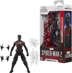Hasbro Collectibles - Spider-Man 2 - Marvel Legends Gamerverse - Miles Morales Brooklyn 2099 Suit - Collectibles
