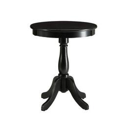 Manhattan Lane - Astonishing Side Table With Round Top - Black