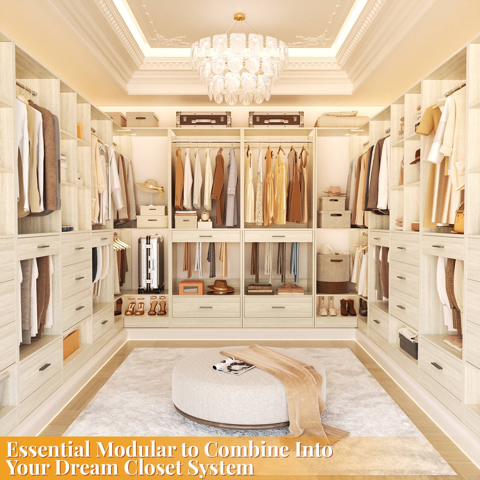 Essential Modular to Combine Into Your Dream Closet System