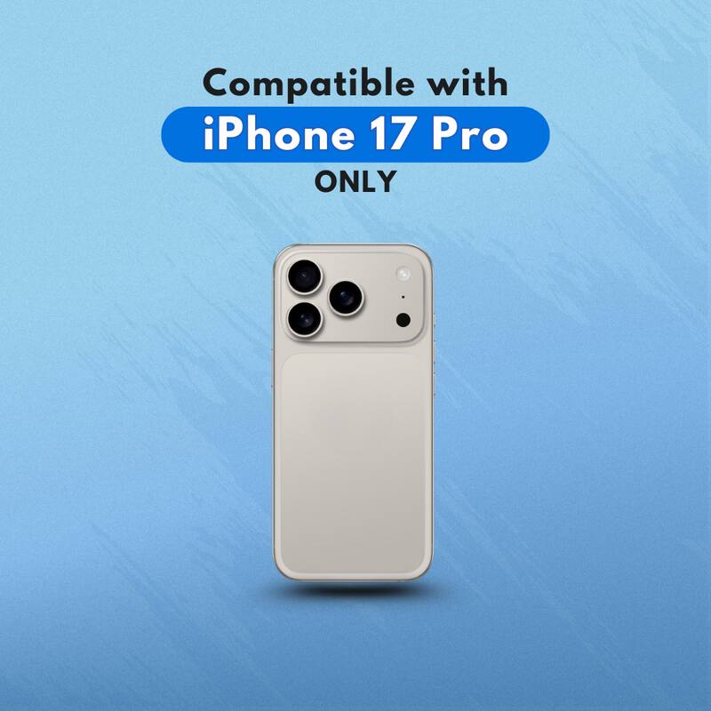 Compatible with iPhone 17 Pro ONLY
